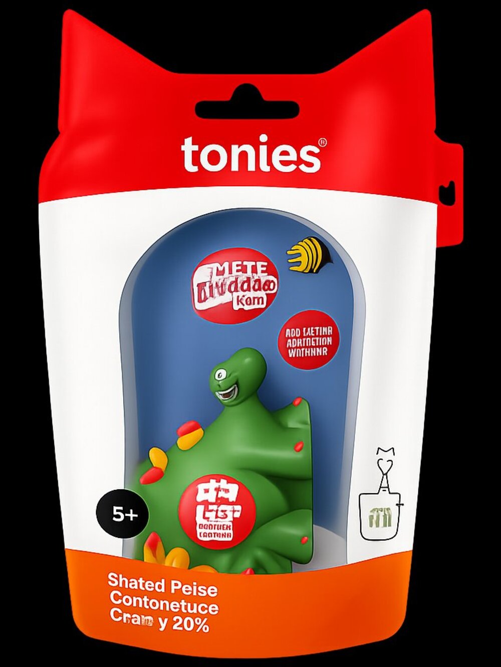 Tonies Sing and Dance Green Dinosaur Tonie (Laurie Berkner Band)